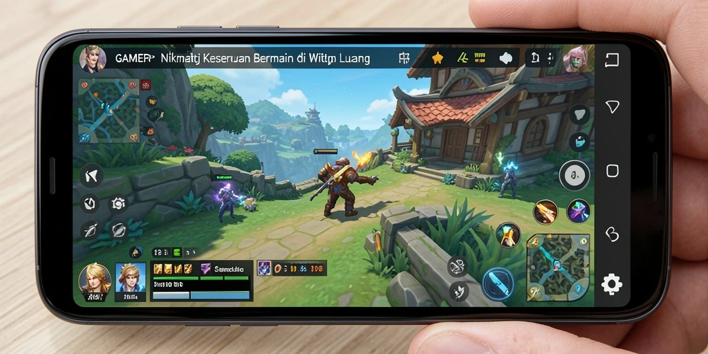 Tampilan menarik dari gameplay GAMERP yang mengasyikkan.