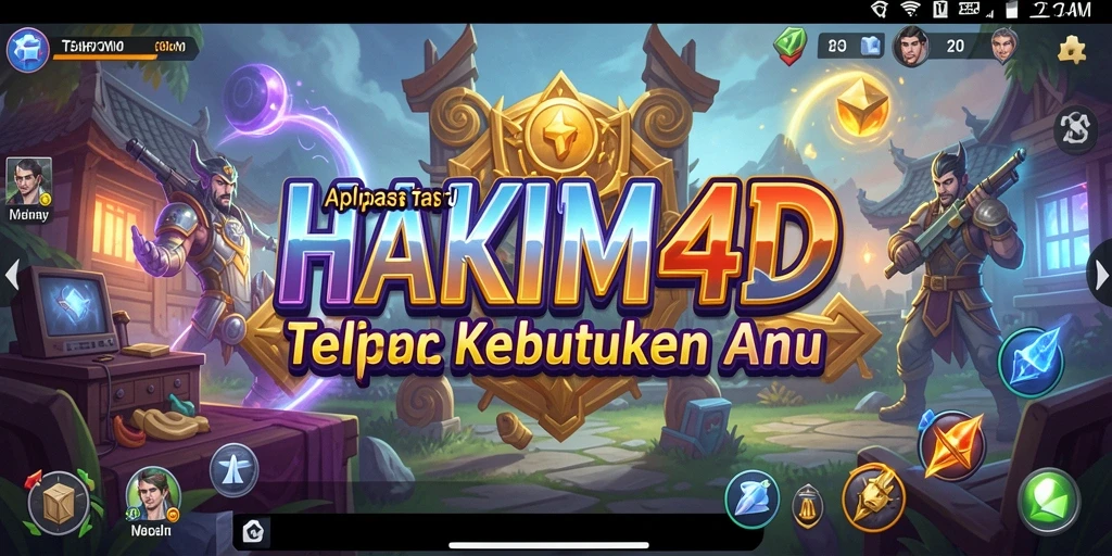 Tampilan antarmuka HAKIM4D yang minimalis dan intuitif.