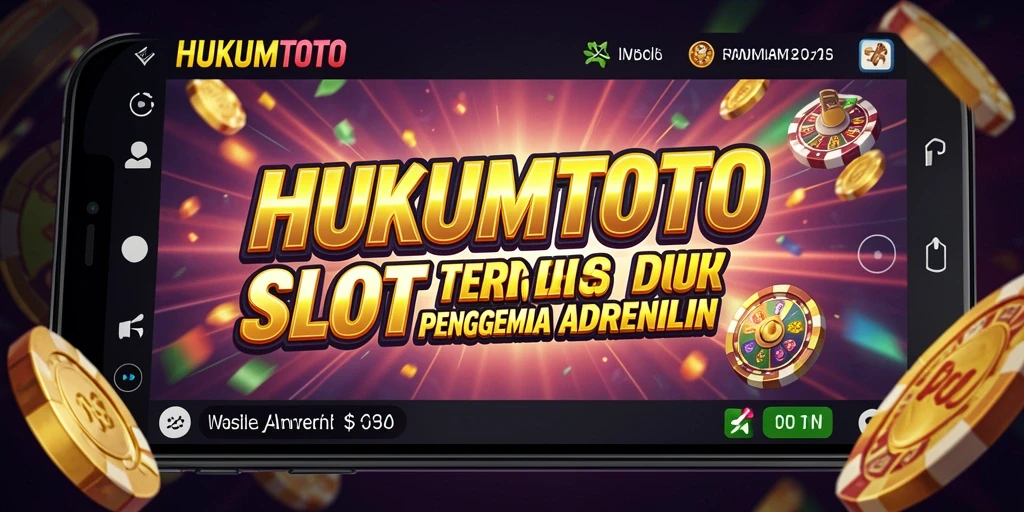 Screenshot HUKUMTOTO menampilkan aksi seru permainan Slot.