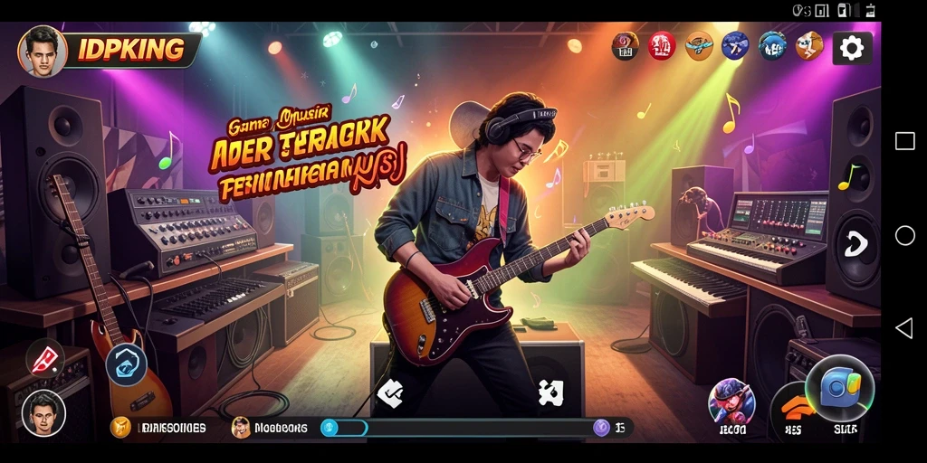 Screenshot utama IDPKING menampilkan gameplay seru yang interaktif.