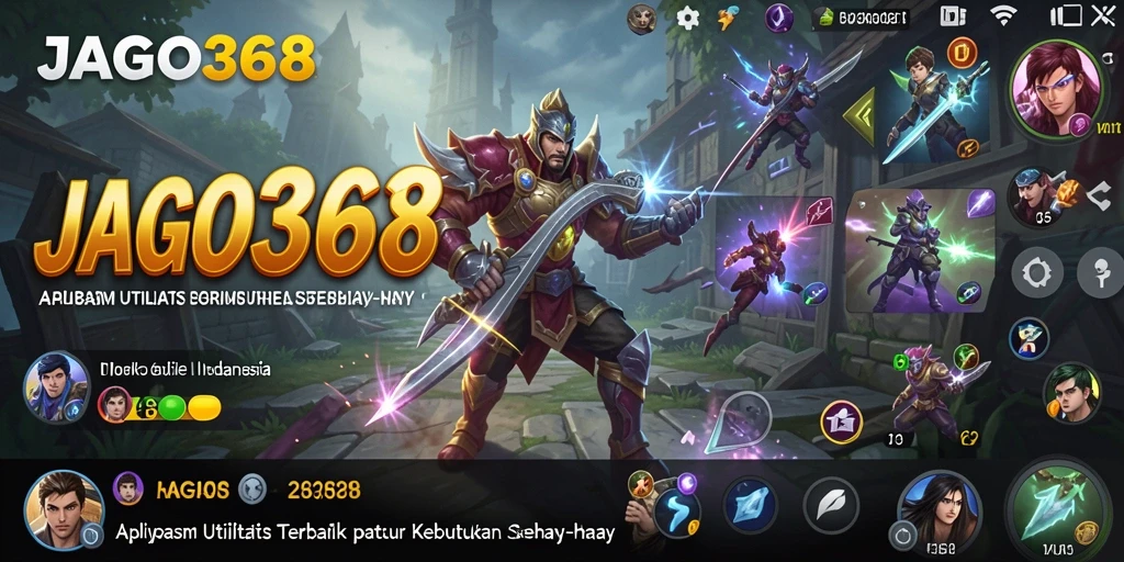 Tampilan antarmuka JAGO368 yang sederhana dan menarik.