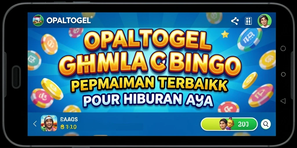 Tampilan gameplay seru dalam OPALTOGEL Bingo.