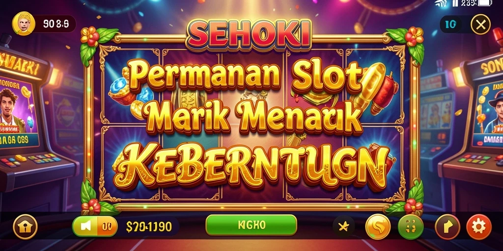 Screenshot gameplay SEHOKI yang menunjukkan keseruan bermain slot.