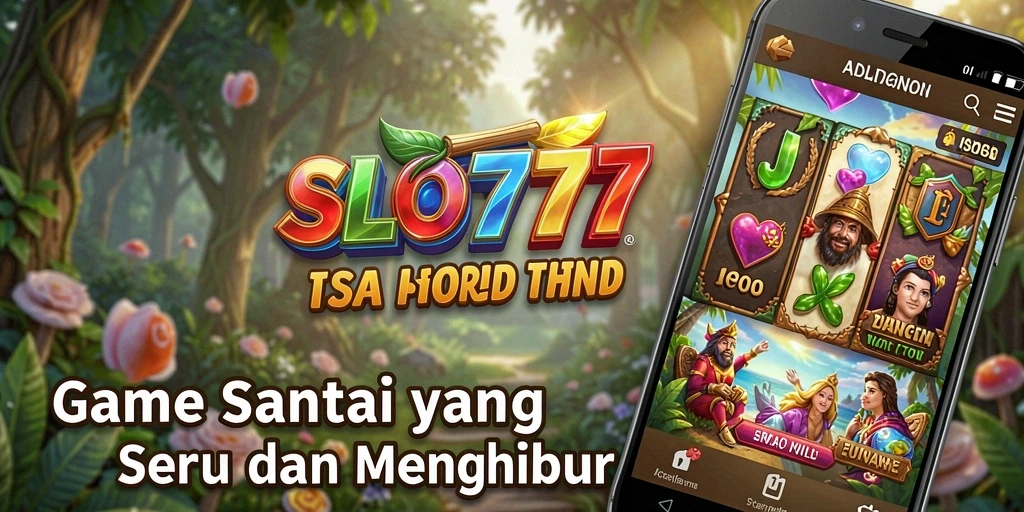 Tampilan gameplay SLOT777 yang seru dan penuh warna.