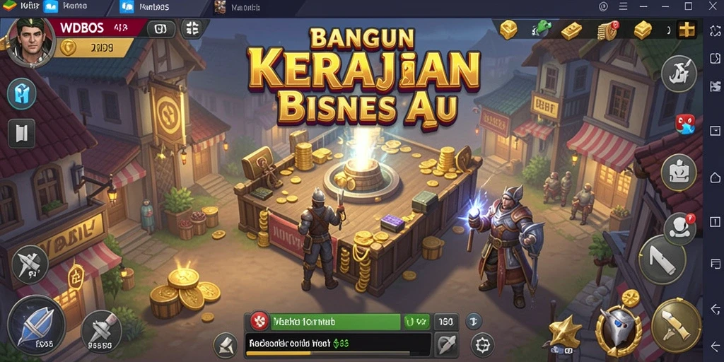 Tampilan gameplay WDBOS yang menarik dan interaktif.